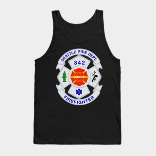 STATION 19 - DEAN MILLER - BADGE Tank Top